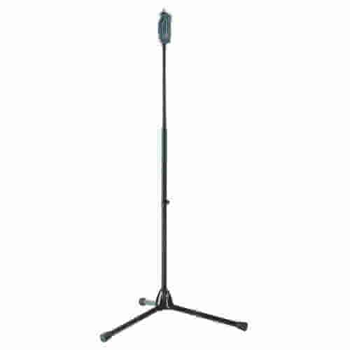Floor Mic Stand: K & M One-Hand Mic Stand
